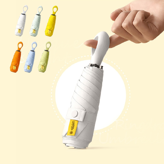 마이픽 링드롭 UV차단 5단 양우산