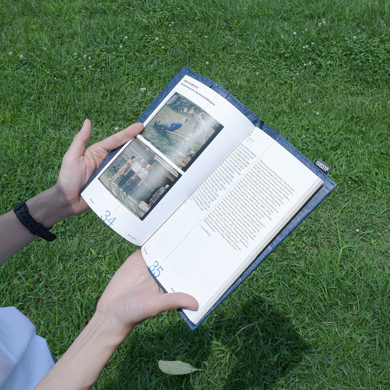 타이벡 프라이빗 북커버 - Blue (4 size)