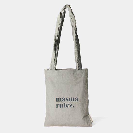 Shirring eco bag _ Gray