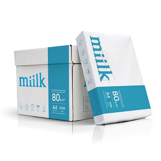 복사용지 밀크 A4/80g/500매X5권 210x297mm