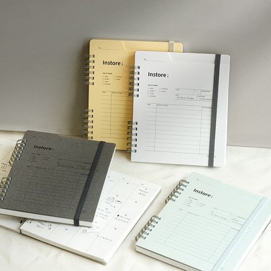 [대시앤도트] 인스토어 다이어리 (만년형)