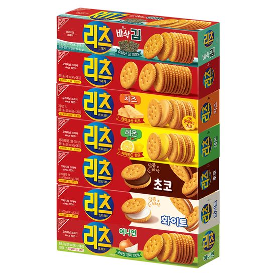 동서식품 리츠 크래커 비스킷 샌드 모음전
