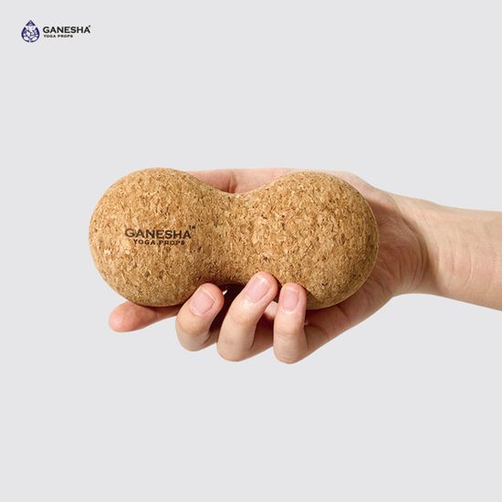 [가네샤요가프랍스] 코르크 마사지볼 듀얼 스탠다드