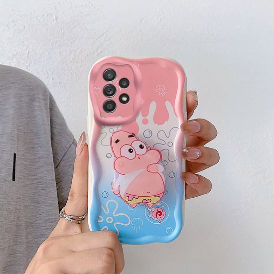 갤럭시 a34 a33 a32 귀여운 캐릭터 거치대 물결케이스