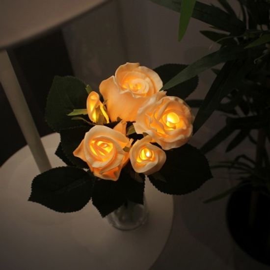 뷰티 로즈 부케 LED 무드등