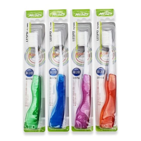 niche 니치 접이식 접는 칫솔 W910B2E