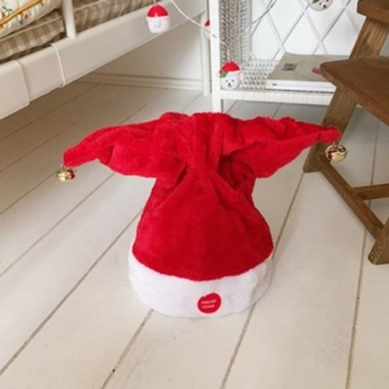 Two Bell Dancing Hat 춤추는딸랑이산타모자
