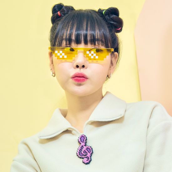 [지퍼팝] 3D 픽셀 도트 캐릭터 패션 아이템