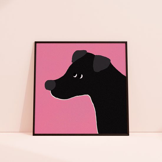 Dog, 김진주 작가 그림