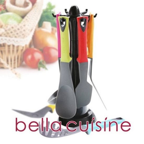 벨라쿠진 업그레이드 비비드 7종 컬러 키친툴 세트