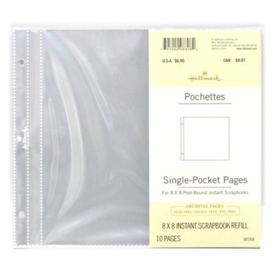 홀마크 Scrapbook refill 스크랩북 포켓 리필지 - AR1908