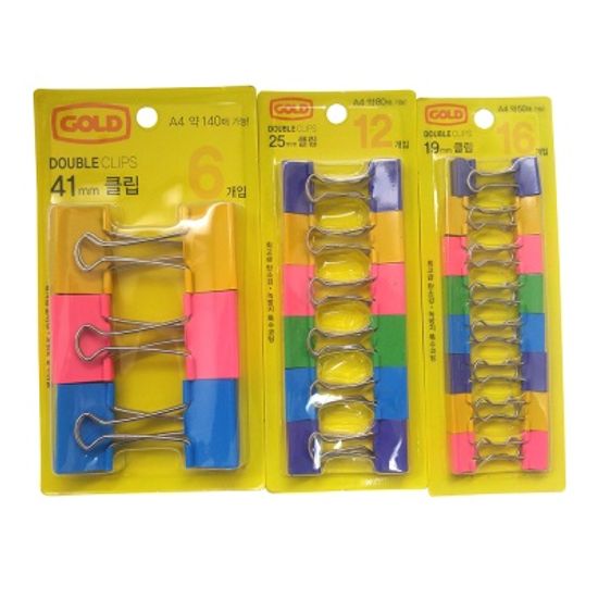 PH 더블클립 12종 (바인더,집게)