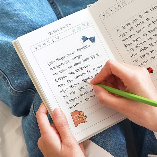 행복 감사 일기 (감사노트 자문자답 6개월)
