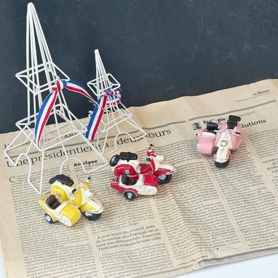 3륜 사이드 바이크 데코 3p set