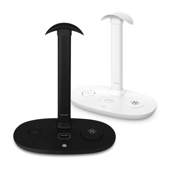 아이리버 4in1 15W 무선 충전 거치대 헤드폰 거치대