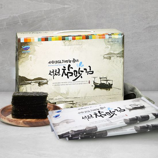 [충남서천] 특산품 재래 참맛김(반장)x15봉