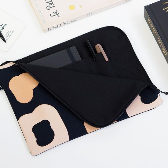 [데메테르 앤드] 북파우치 3패턴 WIEN H.BLACK OTTAWA