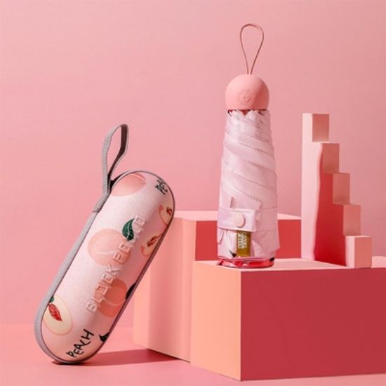 예쁜 과일 우양산 미니 접이직 튼튼한 양우산 uv차단