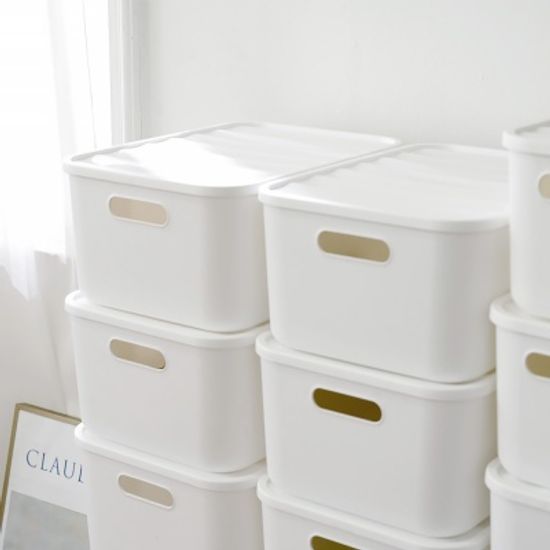 보노홈 리빙박스 팬트리 정리함 M 2개(신규컬러출시)