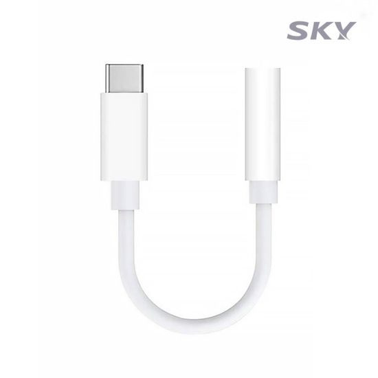 [3개입]스카이 USB-C타입 to 3.5mm AUX 젠더 DAC내장