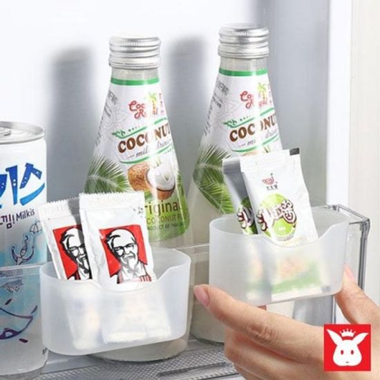 클립형 냉장고 소스정리 소형트레이 미니포켓 정리함[