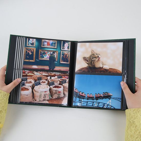 모멘트 4x6 포토앨범(사진 200장 보관)