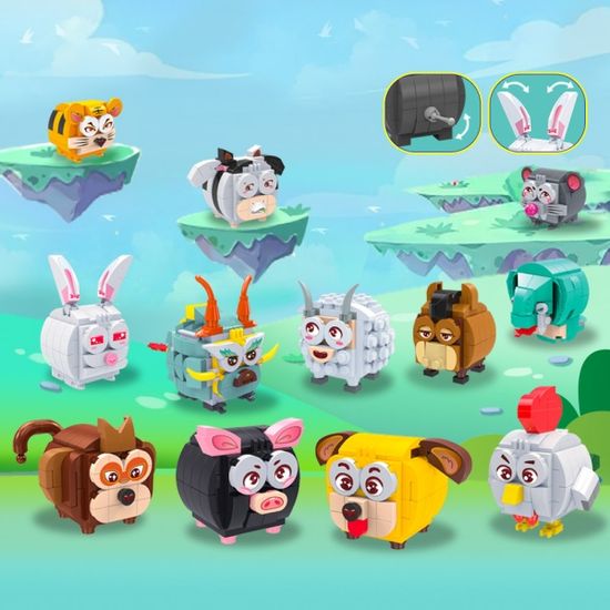 [반바오] BT802 십이지신 만들기 (12종 택 1)