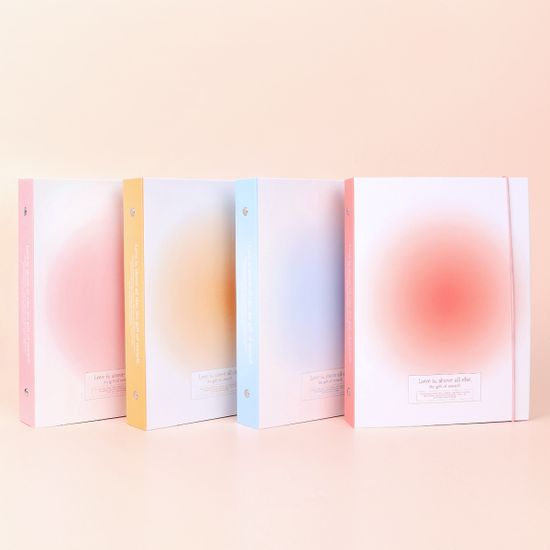 블러쉬 A5 6공 포카 바인더 커버 