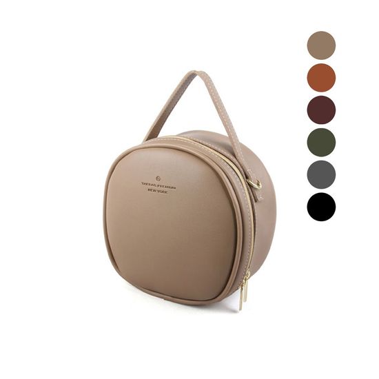 미니 탬버린백 크로스 숄더백 라운드 가방 (WC50BB6)