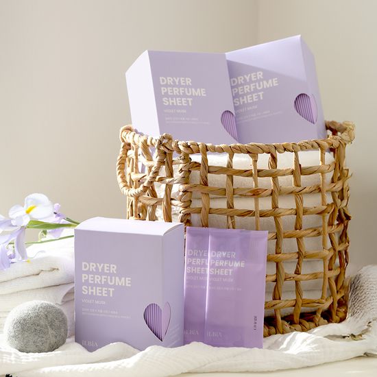 일비아 건조기 퍼퓸 시트 바이올렛머스크 42매