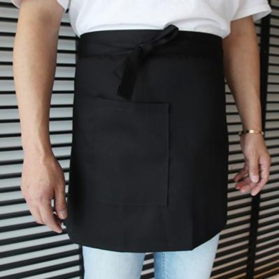 바리스타 앞치마 블랙 (미니형)