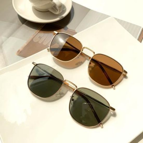 스퀘어 골드라인 UV400 선글라스 2color