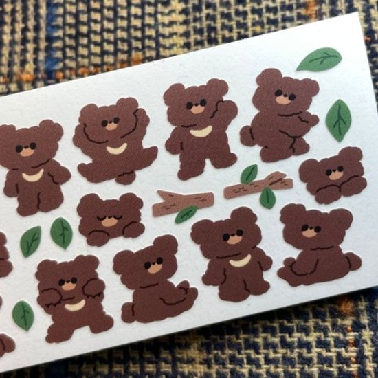 반달가슴곰 스티커