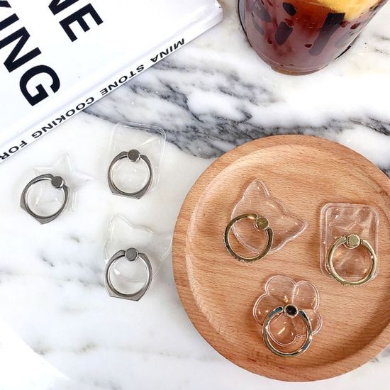 스마트폰 핸드폰 휴대폰 투명 고리링(WC0024C)