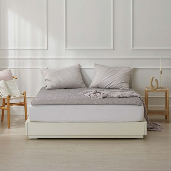 한일의료기돌흙침대 카본탄소 온열 요매트 (그레이)