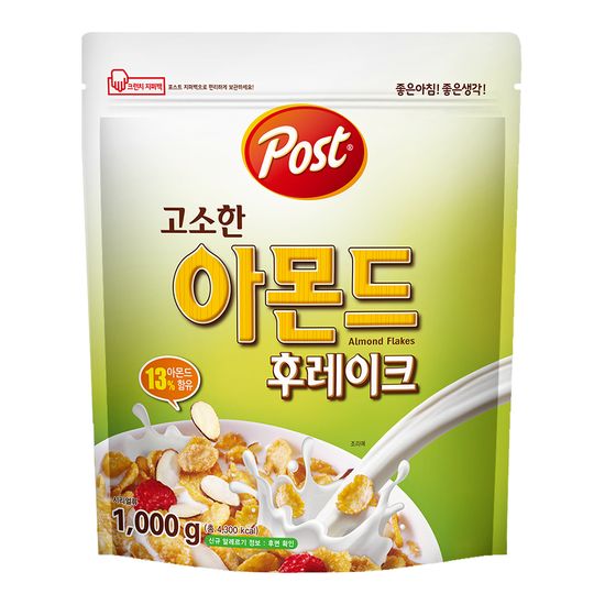 포스트 고소한 아몬드 후레이크 1000g