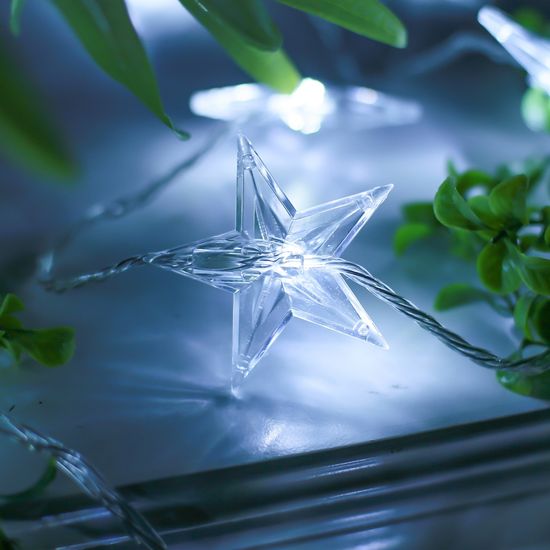 [도토로]은하수 30구 투명선 LED 라인별 백색 지니전