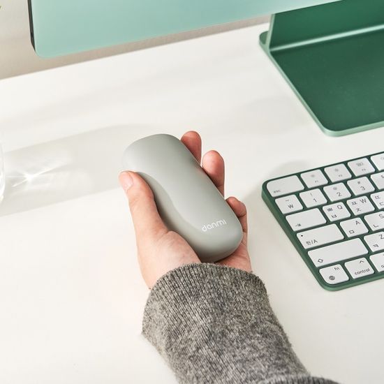 단미 조약돌 USB 충전식 손난로 보조배터리 4000mAh