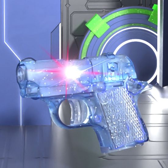 3D 중력 LED 권총 건 당근총 토이 나이프 피젯 장난감