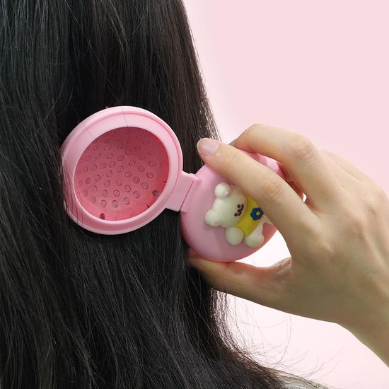 핑크풋 댄싱베어거울브러쉬