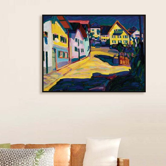 칸딘스키 - 무르나우, 부르그그라벤 거리 