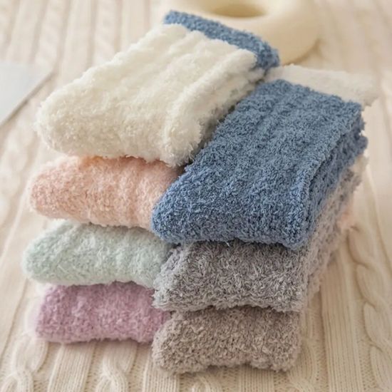 소프트 터치 여성용 수면 양말 1켤레