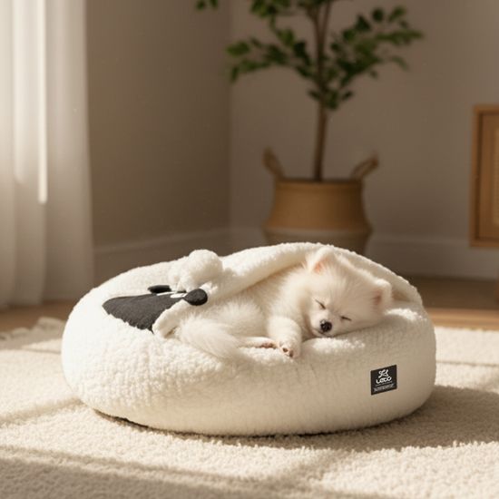 레토 양 강아지 방석 하우스형 쿠션  LDC-SH06