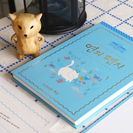 <연의 편지> 편지지 패드&우표 스티커 세트