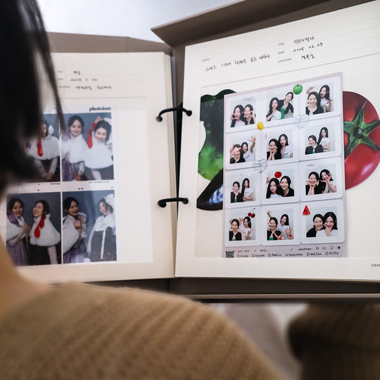 ONSN 네컷포토북 (전규격 수납 미니멀 네컷앨범)