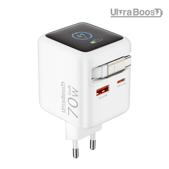 울트라부스트 70W GaN 2포트 충전기 (ULTAI70)