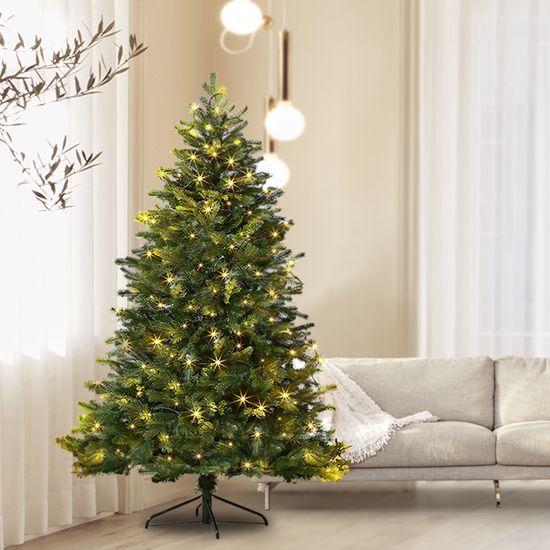 [도토로] 180cm 전나무 트리 LED 3색 전구 택