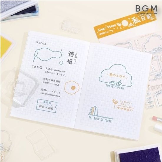 [BGM]다꾸-클리어 스탬프(나의 일기)/BT-CS065