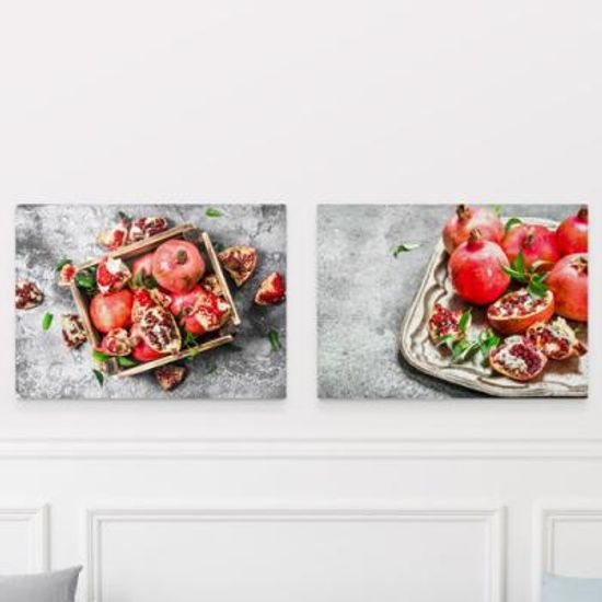 af256-폼아크릴액자78CmX56Cm_풍요로움이가득한석류