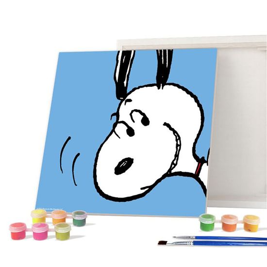 그림그리기 피너츠 스누피 HELLO 하이 스누피 20x20